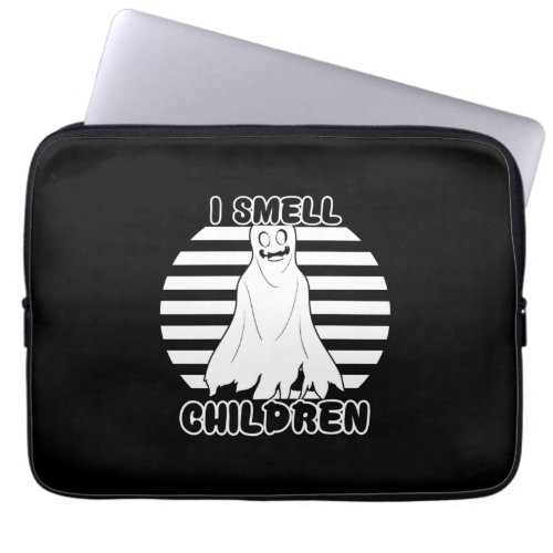 Halloween Vintage I Smell Children Laptop Sleeve