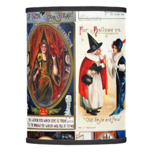 Halloween Vintage Postcard Lamp Shade