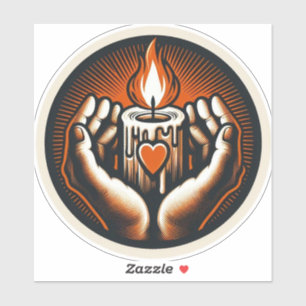 Halloween vintage  sticker