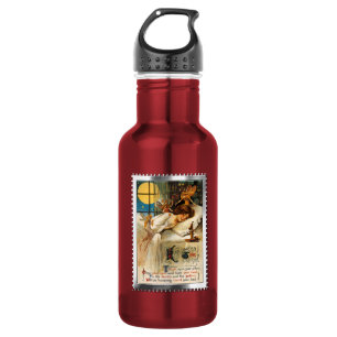 HALLOWEEN Vintage Witch Stainless Steel Water Bottle