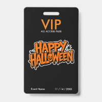 Halloween VIP Pass – All Access Party Pass