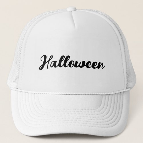 Halloween Visor Trucker_Cap Handsome Nice Superb Trucker Hat