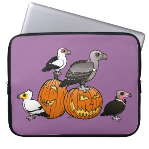 Halloween Vultures Laptop Sleeve