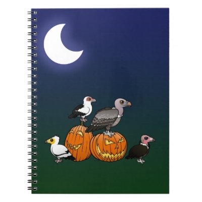 Halloween Vultures Notebook