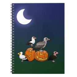 Halloween Vultures Photo Notebook (6.5