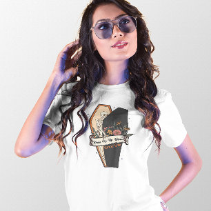 HALLOWEEN WAKE ME UP WHEN SUMMER ENDS SKELETON  T-Shirt