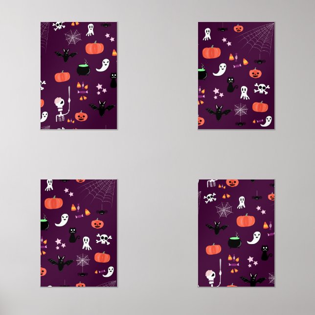 Halloween Wall Art Sets (Front)