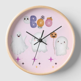 Halloween wall clock
