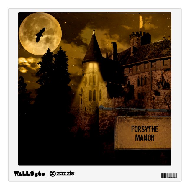 Halloween | Wall Decal | Haunted Castle (Front)