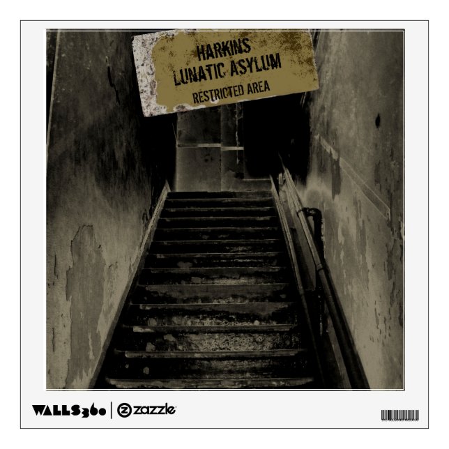 Halloween | Wall Decal | Lunatic Asylum (Front)