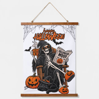 halloween Wall Tapestry castle scary