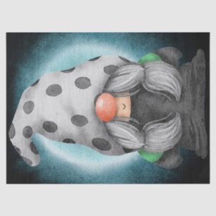 Halloween Watercolor Gnome Tissue Paper