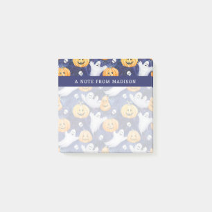 Halloween Watercolor Pattern Post-it Notes
