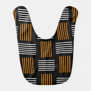 Halloween Weave Baby Bib