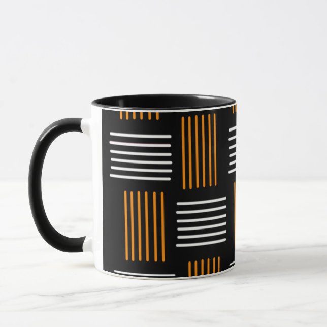 Halloween Weave  Mug (Left)