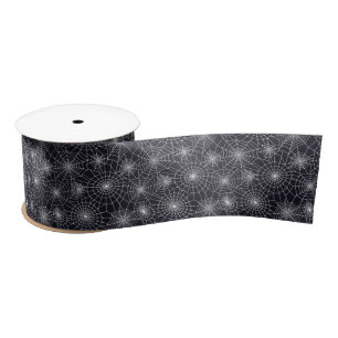 Halloween Webs Satin Ribbon