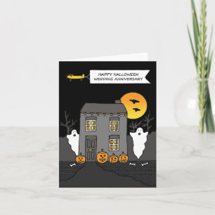 Halloween Wedding Anniversary Card