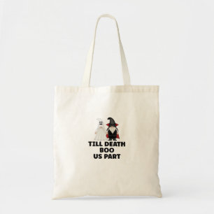 Halloween Wedding Anniversary - Till Death Boo Us Tote Bag