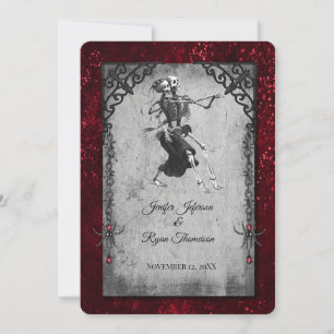 halloween wedding Invitation