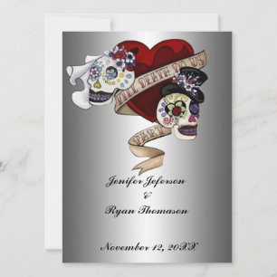 halloween wedding Invitation