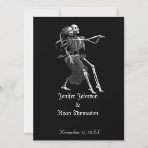 halloween wedding Invitation