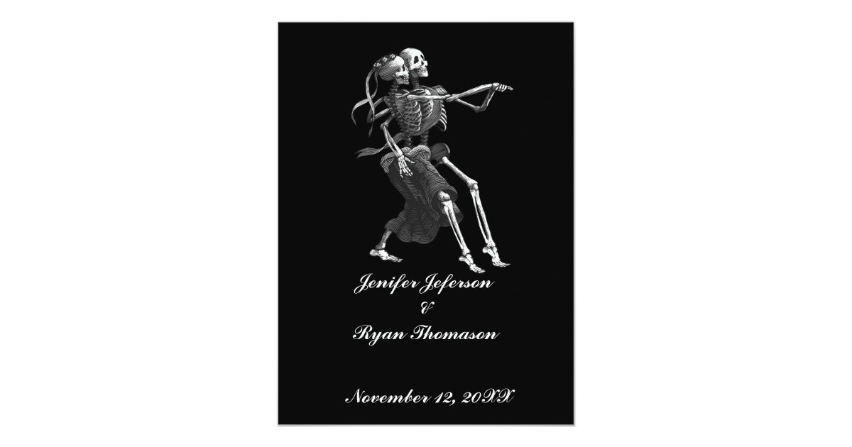 halloween wedding Invitation