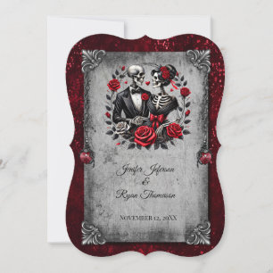 halloween wedding Invitation