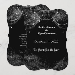 halloween wedding Invitation