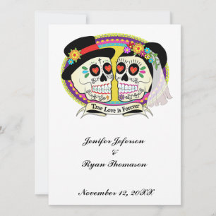 halloween wedding Invitation