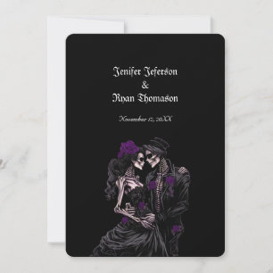 halloween wedding Invitation