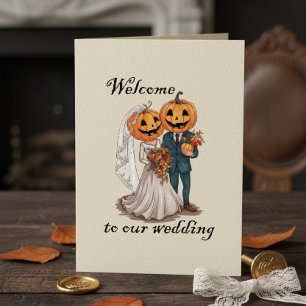Halloween Wedding  Invitation