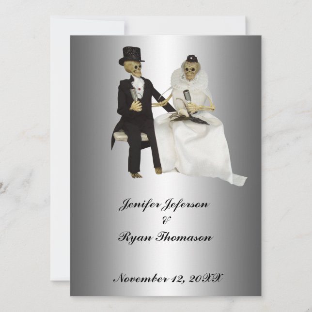 halloween wedding Invitation (Front)
