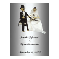 halloween wedding Invitation