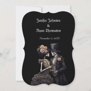 halloween wedding Invitation