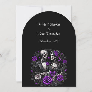 halloween wedding Invitation