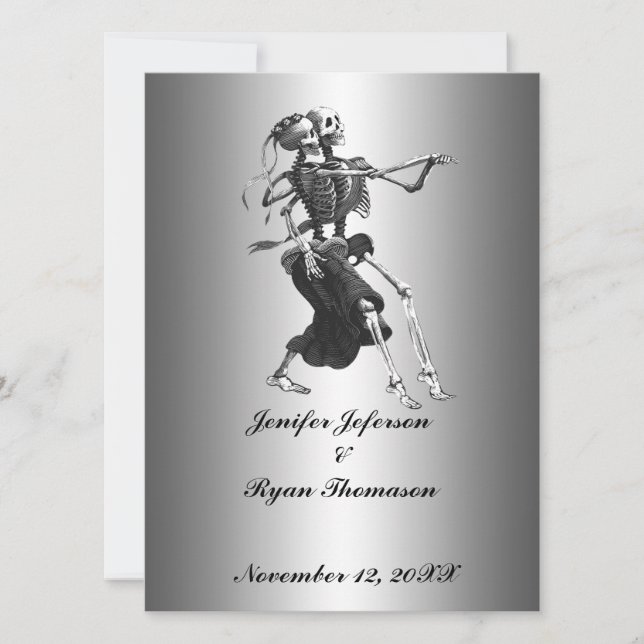 halloween wedding Invitation (Front)