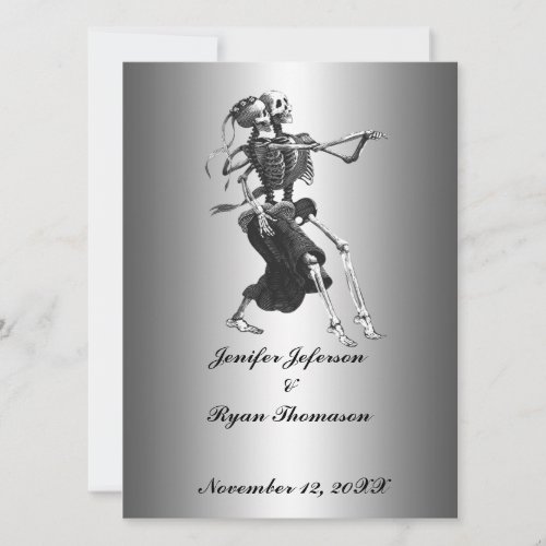 halloween wedding Invitation