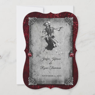 halloween wedding Invitation