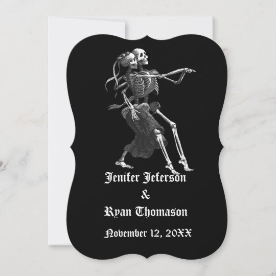 halloween wedding Invitation
