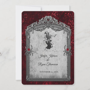 halloween wedding Invitation