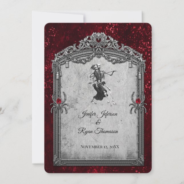 halloween wedding Invitation (Front)