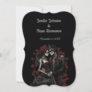 halloween wedding Invitation