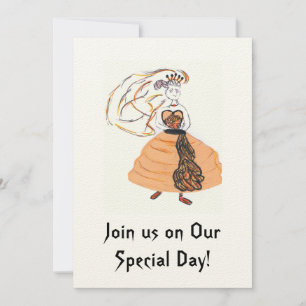 Halloween Wedding Invite
