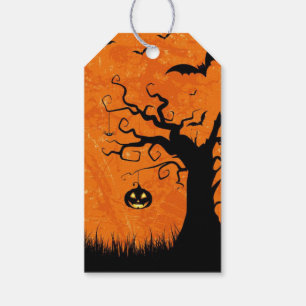 Halloween Wedding Personalize Text Thank You 10 Gift Tags
