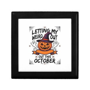 Halloween Weird Shirt With Pumpkin Ghosts_1 Gift Box