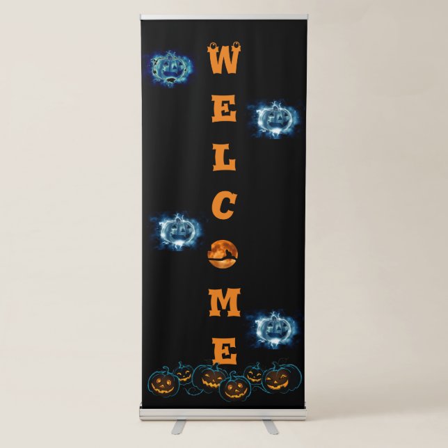 Halloween Welcome Sign (Front)