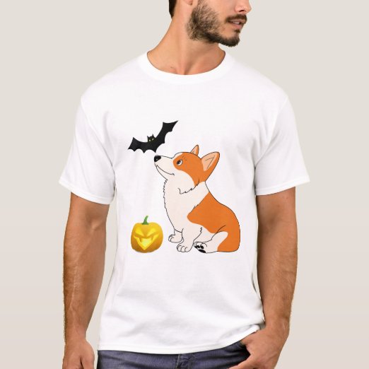 halloween corgi shirt