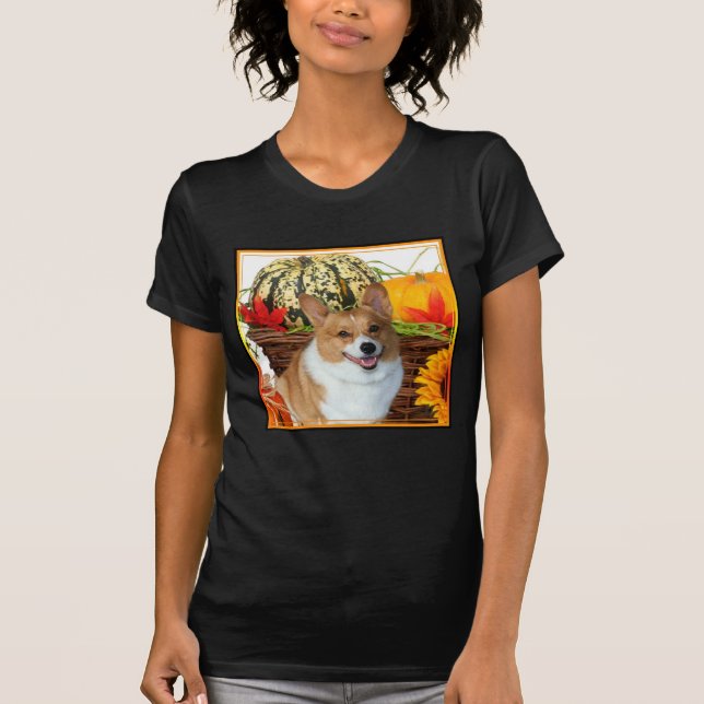 Halloween Welsh Corgi T-Shirt (Front)