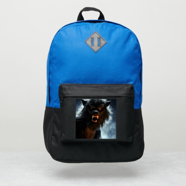 Halloween - Werewolf 1 Port Authority® Backpack (Front)