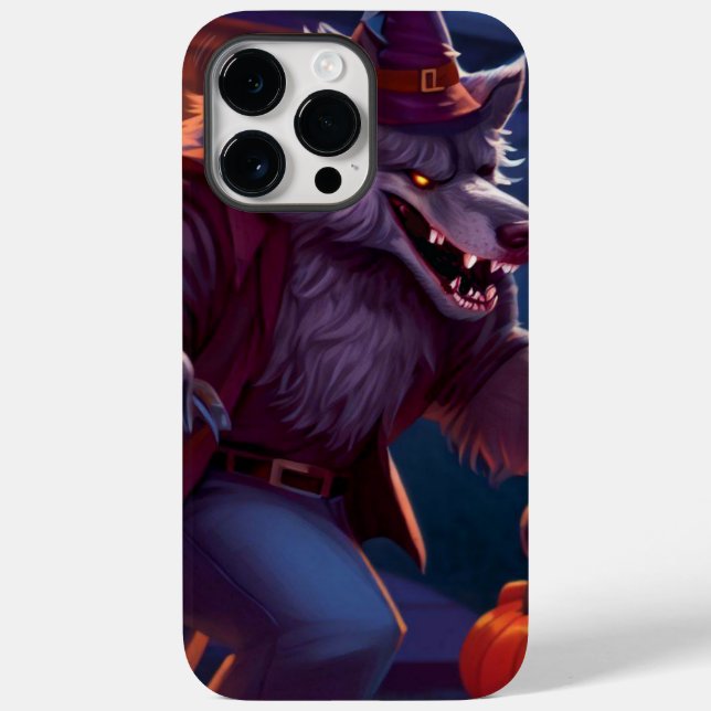 Halloween/werewolf/fall/autumn Case-Mate iPhone Case (Back)